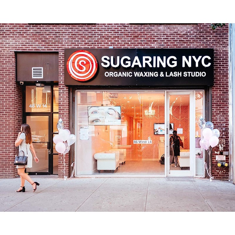 Cera orgánica de azúcar + exfoliante de miel orgánico NYC