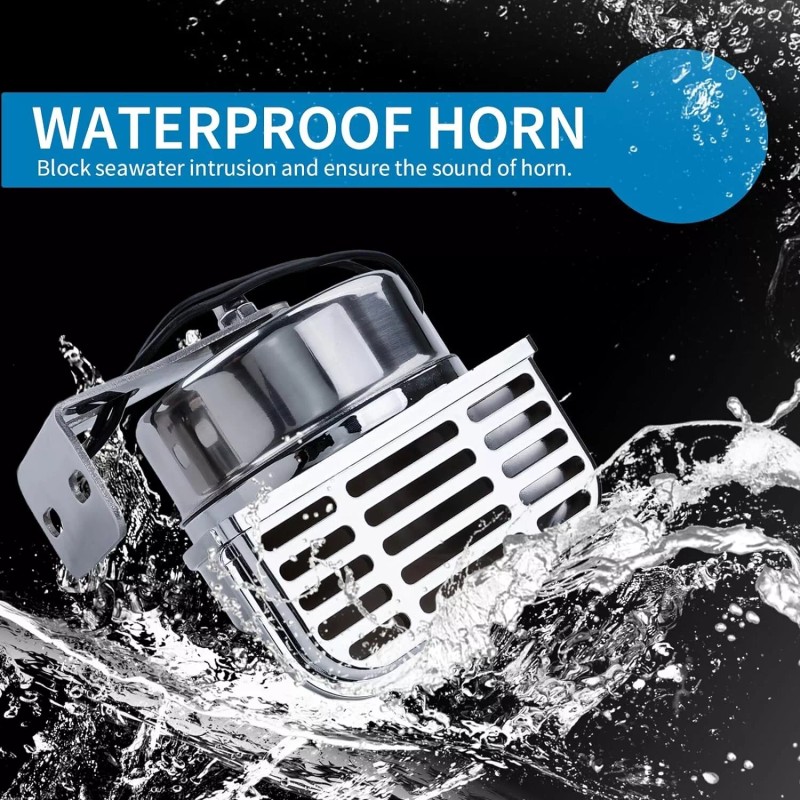 FARBIN Marine stainless steel waterproof horn 12V super horn with