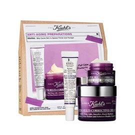 Kiehl's Anti-Ageing Preparation Set (Cream 50 ml + Eye Zone Treatment 14 ml + Retinol Micro Tin 10 ml)