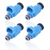 Copachi 49033-3707 490333707 4pcs Fuel Injectors 4 Holes Replacement for JET SKI STX 12F STX 15F ULTRA LX STX 160 SX-R 2004-2016