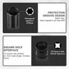 18mm Impact Socket 1/2" Drive | 18mm Socket Adapter 78mm