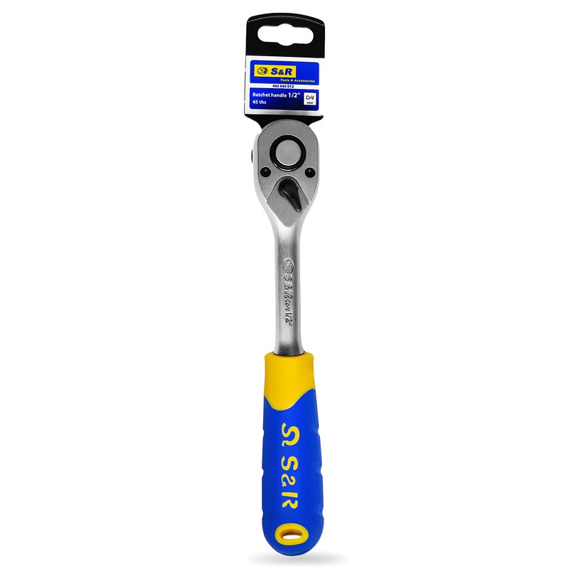S&R Reversible ratchet 1/2 inch, CrV steel, reversible ratchet for