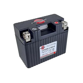 Shorai LFX Lithium-iron Battery w/BMS, LFX09L2-BS12, 3.0Ah 13.2V, 39.6WHr, "L" Type, Case 2