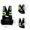 Retevis Universal Radio Vest Radio Chest Harness Front Pack Pouch,