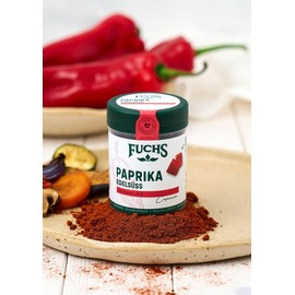 Fuchs Spices - Sweet Peppers - Mild Fruity Seasoning for Soups, Sauces and Meat Dishes - Natural Ingredients - 55 g in Reusable, Recyclable Tin