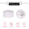YOFASEN White Pipe Covers - PVC Pipe Cap Fitting -