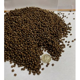 Barnacle Bills Premium "Cichlid" Discus 3.5 mm  Floating  Pellet  Oscar  Koi Tropical Fish Food - 2 oz