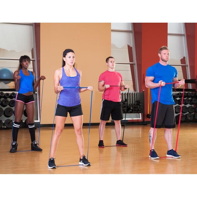 Black Mountain Products Strength Loop Resistance Exercise Bands, Blue ,