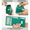 Marc Peter® Chicago Leather Push Air Slim Wallet - Airtag
