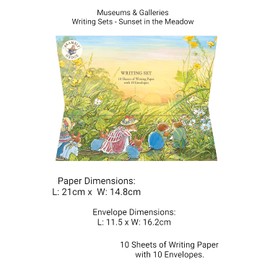Museums & Galleries Writing Sets (Sunset in The Meadow) PW059