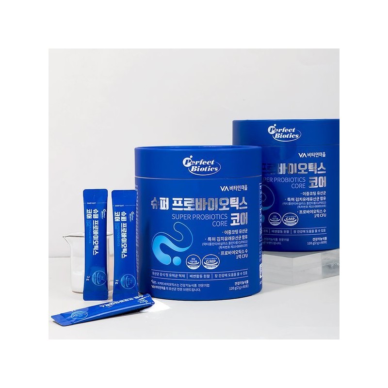 Vitaminmall 비타민마을 퍼펙트바이오틱스 슈퍼 프로바이오틱스 코어 유산균 1통 60포 2개월분