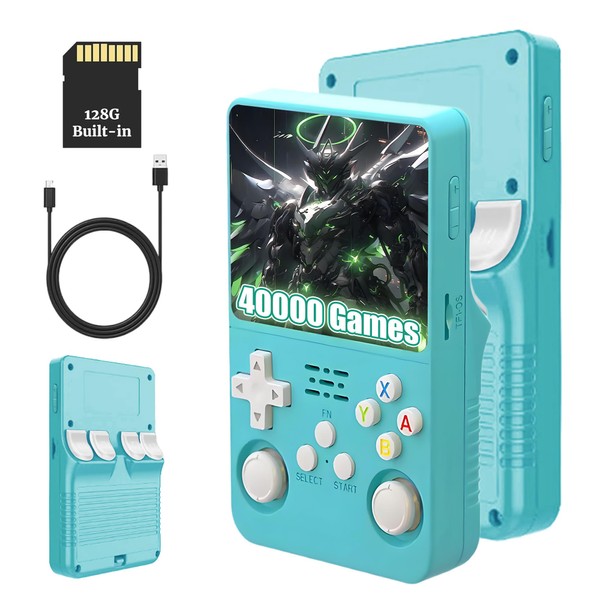 KINMRIS R36S Retro Handheld Game Console, Retro Console 3.5 Inch