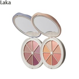 LAKA Mid-Tone Collector Eyeshadow Palette 7.2g, Color:01 Sunny