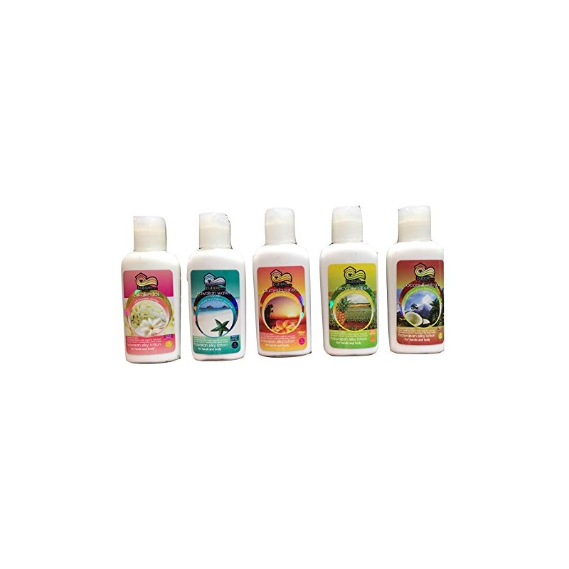 Bubble Shack Hawaii Organic Kukui Shea Lotion 5 Pk