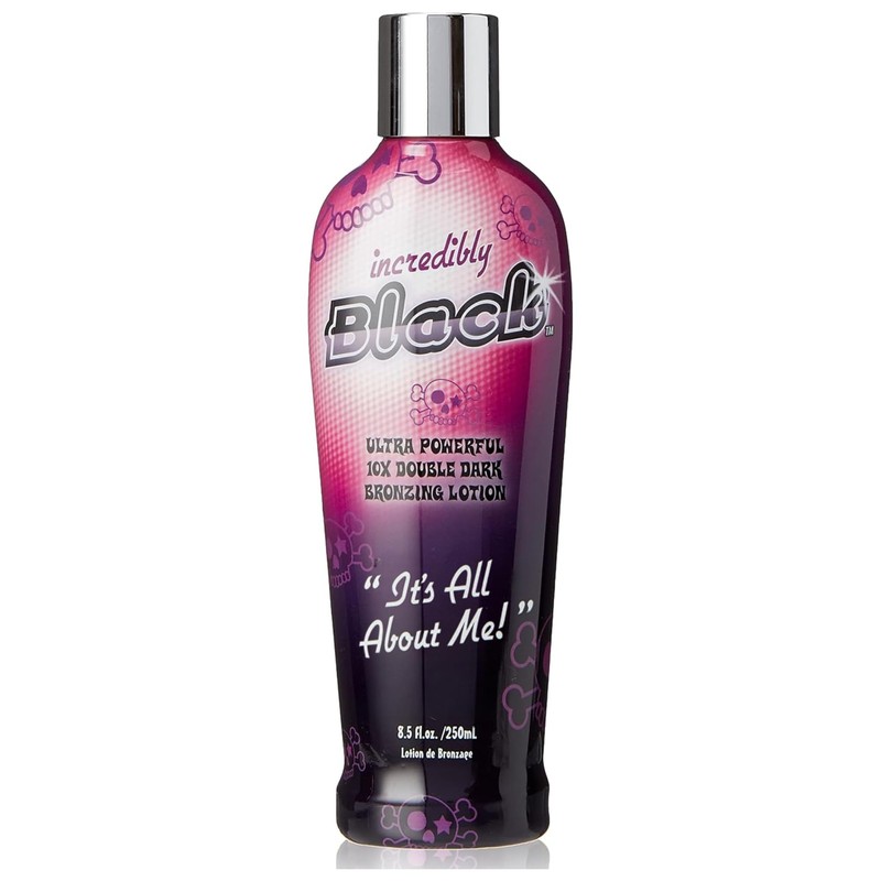 Incredibly Black Tanning Lotion 250ml Pack of 3 – 10X
