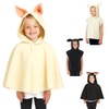 Charlie Crow Lamb/Sheep cape toddler costume for kids one size