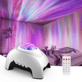 Vidafelic Planetarium Home Professional Star Projector Light, Galaxy Light, Starry Sky Light, 14 Lighting Modes, Compatible with USB Drives, Timer Function, Projection Lamp, Starry Sky Light, Voice