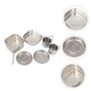 BIUDECO 1set Outdoor Cookware Set Camping Cook Gear Kit for