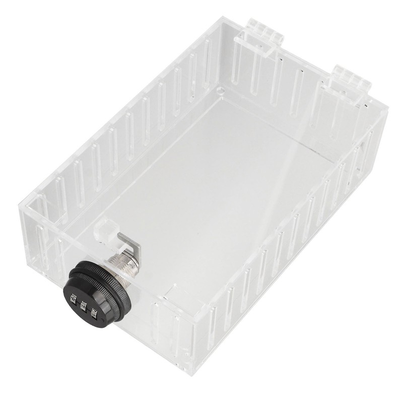 Thermostat Lock Box Universal Large Transparent Thermostat Protective Guard for