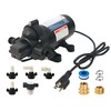 T33 Automatic On-Demand Diaphragm Pump 115Vac, 4.0GPM, 45PSI, Industrial Water
