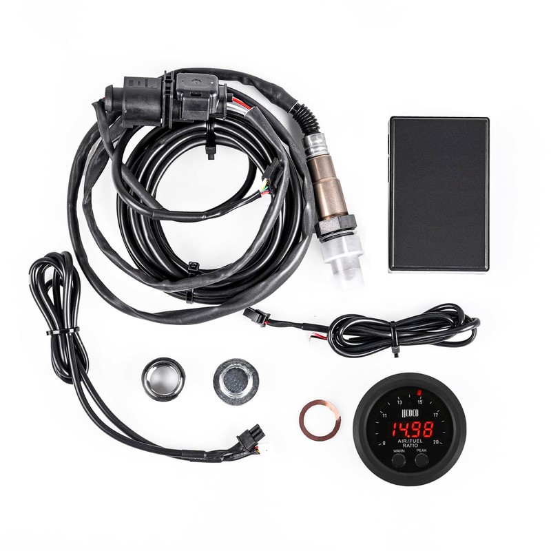ZHSYMX Universal Digital Wideband Air/Fuel Ratio AFR Gauge Kit -