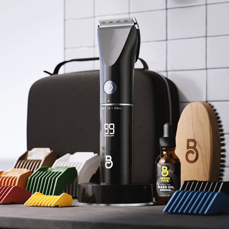 The Beard Club Beard Club Beard Trimmer & Grooming Kit