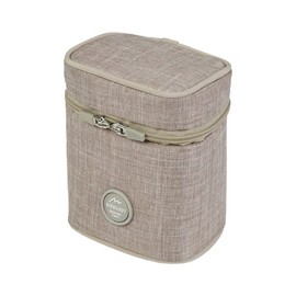 AirBuggy for Pet POOCH HOLDER COOL BEIGE Carabiner, Deodorizing Pooch Holder, Cool Beige AD9069