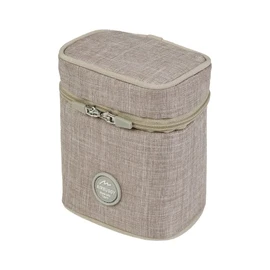 AirBuggy for Pet POOCH HOLDER COOL BEIGE Carabiner, Deodorizing Pooch Holder, Cool Beige AD9069