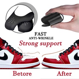 Madala Crease Protectors for Air Force Shoes, 3 Pairs, Anti Crease Shoes Protector, Anti Wrinkle, White, Men's UK Size 7-11.5, Unisex, Shoe Insert