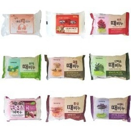 Korean Exfoliating Body Soap Bath Saururus Chinensis Exfoliating Soap-0071 6ea