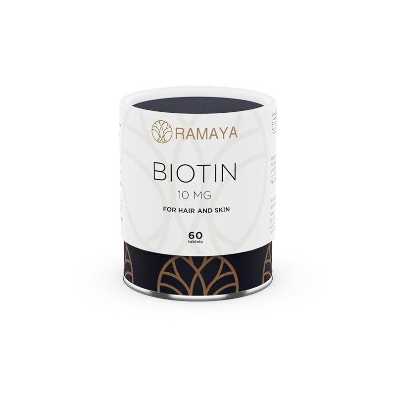 Biotin Hair Growth Supplement Vitamin B8 Minerals (2-Month Supply)