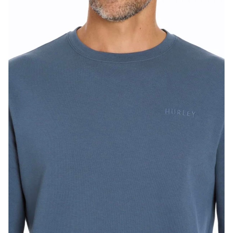 Hurley Men's Long Sleeve Crewneck Sweatshirt (US, Alpha, Large, Regular,