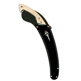 Weaver Leather Arborist Curved Back Curved Saw Scabbards with Snap , Black