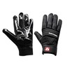 BARNETT FLG-03 Professional Linemen Football Gloves, OL, DL Black (Small)
