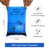 Gorilla Supply 60 Blue Pet Poop Waste Bags with Blue