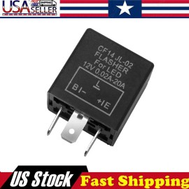 Unbranded 3 Pin CF14 JL-02 EP35 Car Flasher Relay Fix LED Light Turn Signal Hyper Flash