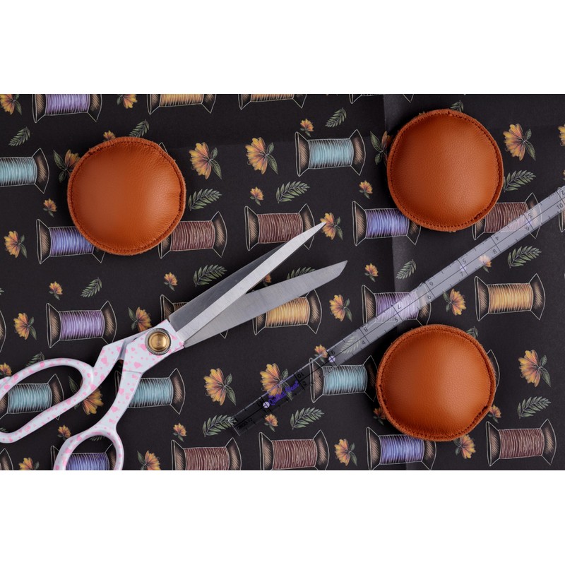 The Quilted Bear Leather Pattern Weights 4 x 60mm -