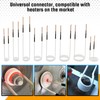 10Pcs Induction Heater Coil Kit, Screw Descaling Coils with 10