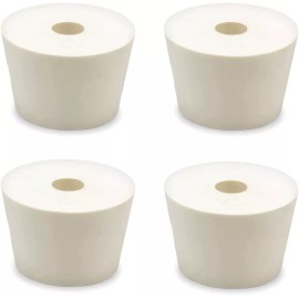 Fermentaholics Drilled Rubber Stopper #7 - 4 Pack - Carboy Bung