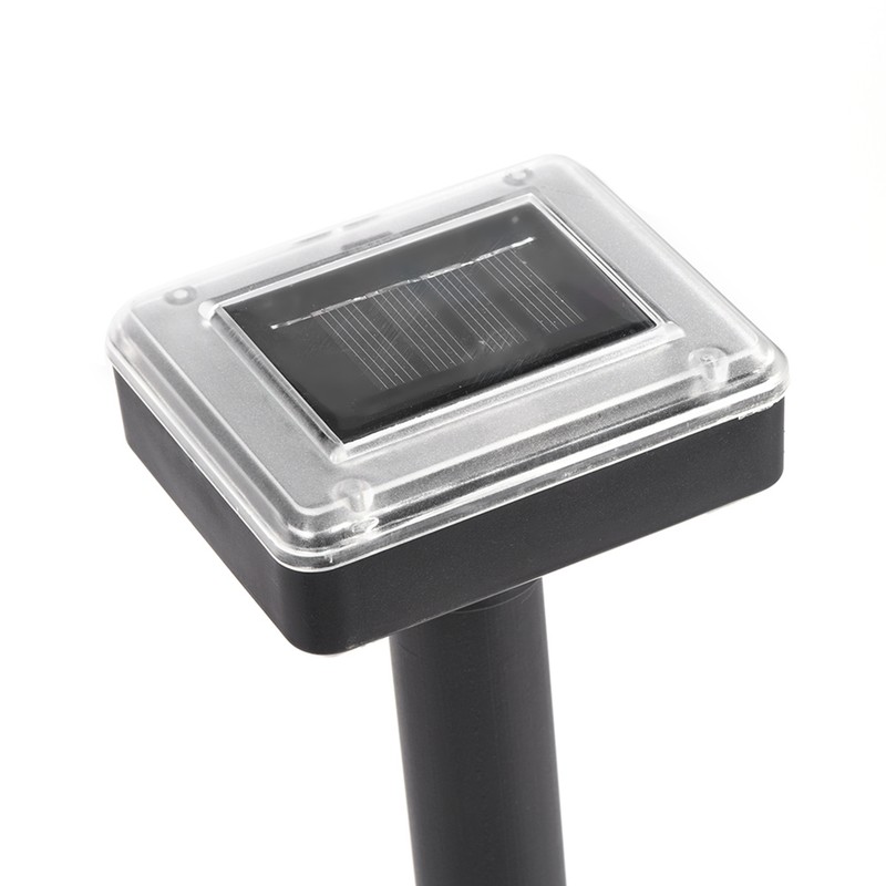 2pcs Garden Solar Powered Ultrasonic Repeller Pest Rodent Mouse Mice
