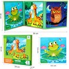 ENIKMOSD Children's Puzzle Magnetic Puzzle Animal Puzzle for Children from