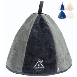Saunarior Sauna Hat, Imabari Towel, Men's, Women's, Large, Deep