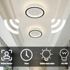 Modern LED Ceiling Light With Motion Sensor, Movement Sensor Ceiling