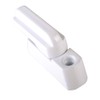 4pcs/8pcs/12pcs Sash Blocker Window Jammer - White Zinc Cast Alloy