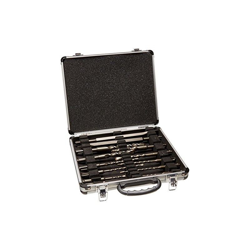 Makita D-31734 Juego de Brocas y Cinceles SDS-Plus en Maletín,