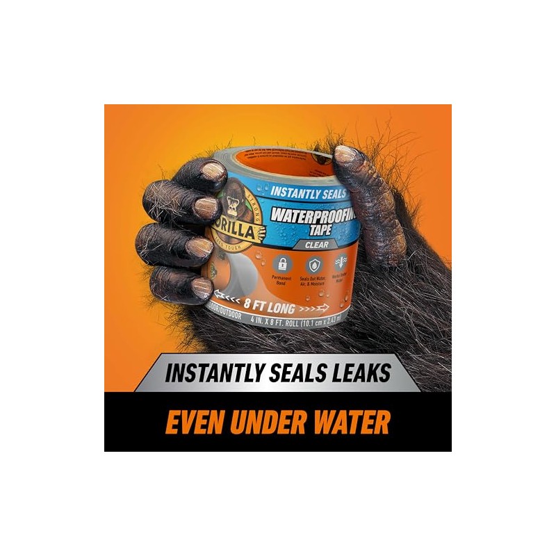 Gorilla Waterproof Patch & Seal Tape - Ultimate Leak Protection