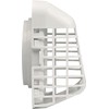 Deflecto Easy Clean Louvered Dryer Hood with Bird Guard, 4”