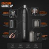 Rechargeable Nose Hair Trimmer for Men – 360° Dual-Blade Electric