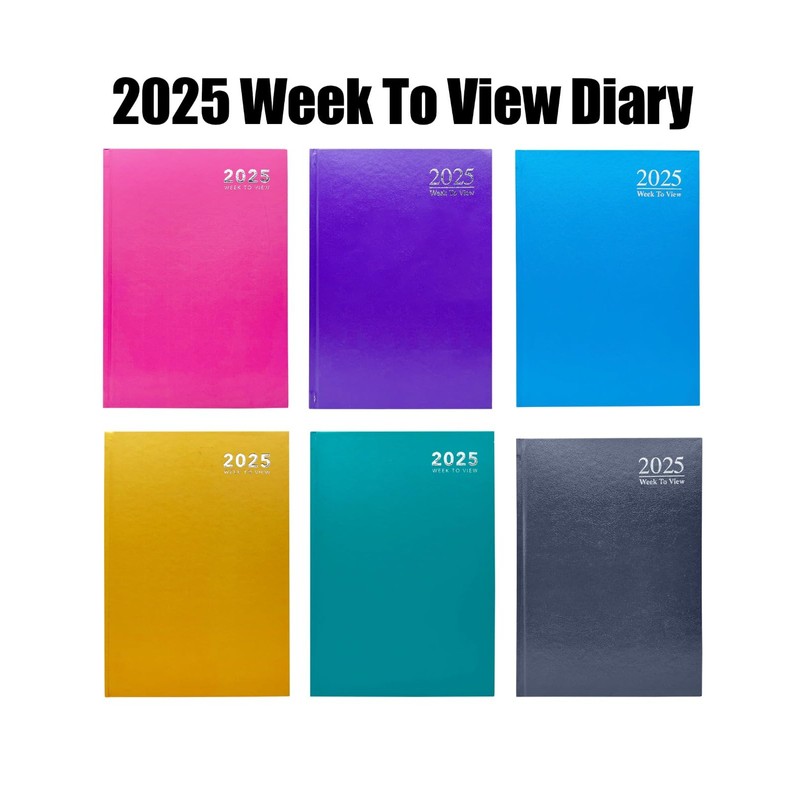 2025 A4 / A5 / A6 Diary Day to Page