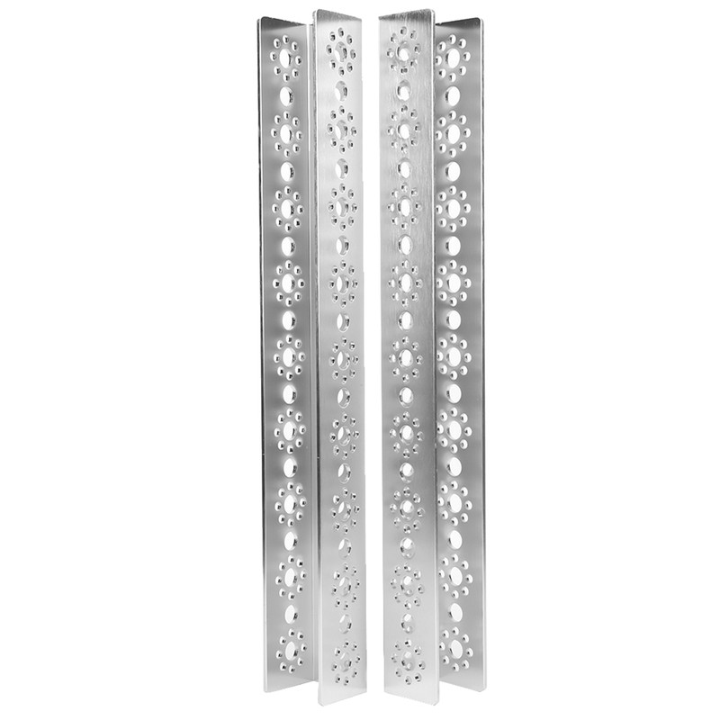 2pcs 17 Holes U Beam Aluminum Channels Robot Parts fit